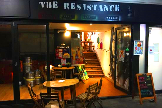 The Resistance Bar & Cafe </br> Best Burger Bars