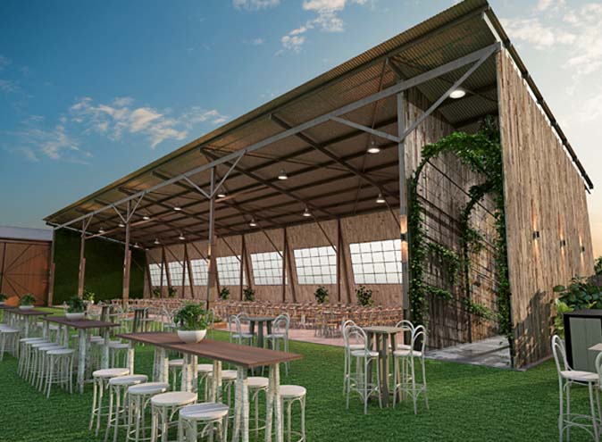 The Timber Yard unique function rooms Melbourne venues Port venue hire large warehouse outdoor wedding reception engagement performance show good big 004