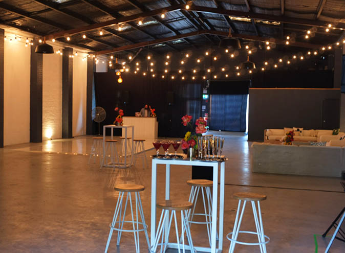 Locally Crafted Space unique venue hire perth function rooms burswood party warehouse blank canvas wedding product launch event corporate engagement birthday 001