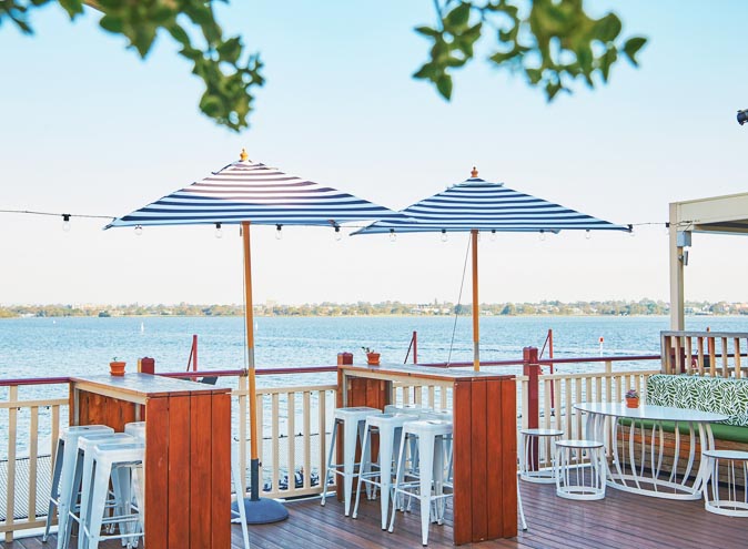 Lucky Shag Waterfront Bar Perth CBD City Rooftop Outdoor View Beachside function venues event venue room hire large birthday corporate anniversary celebration events top 006