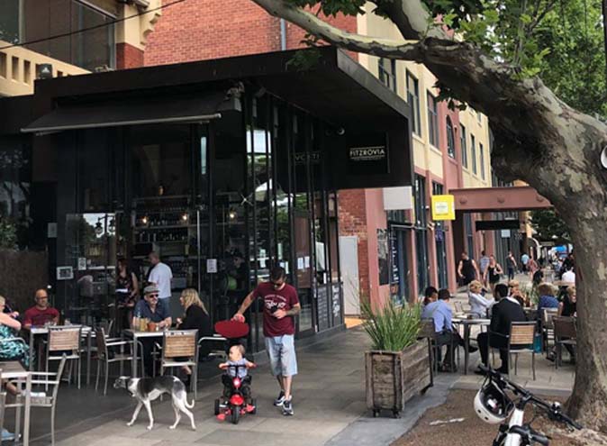 are dogs allowed at st kilda playground