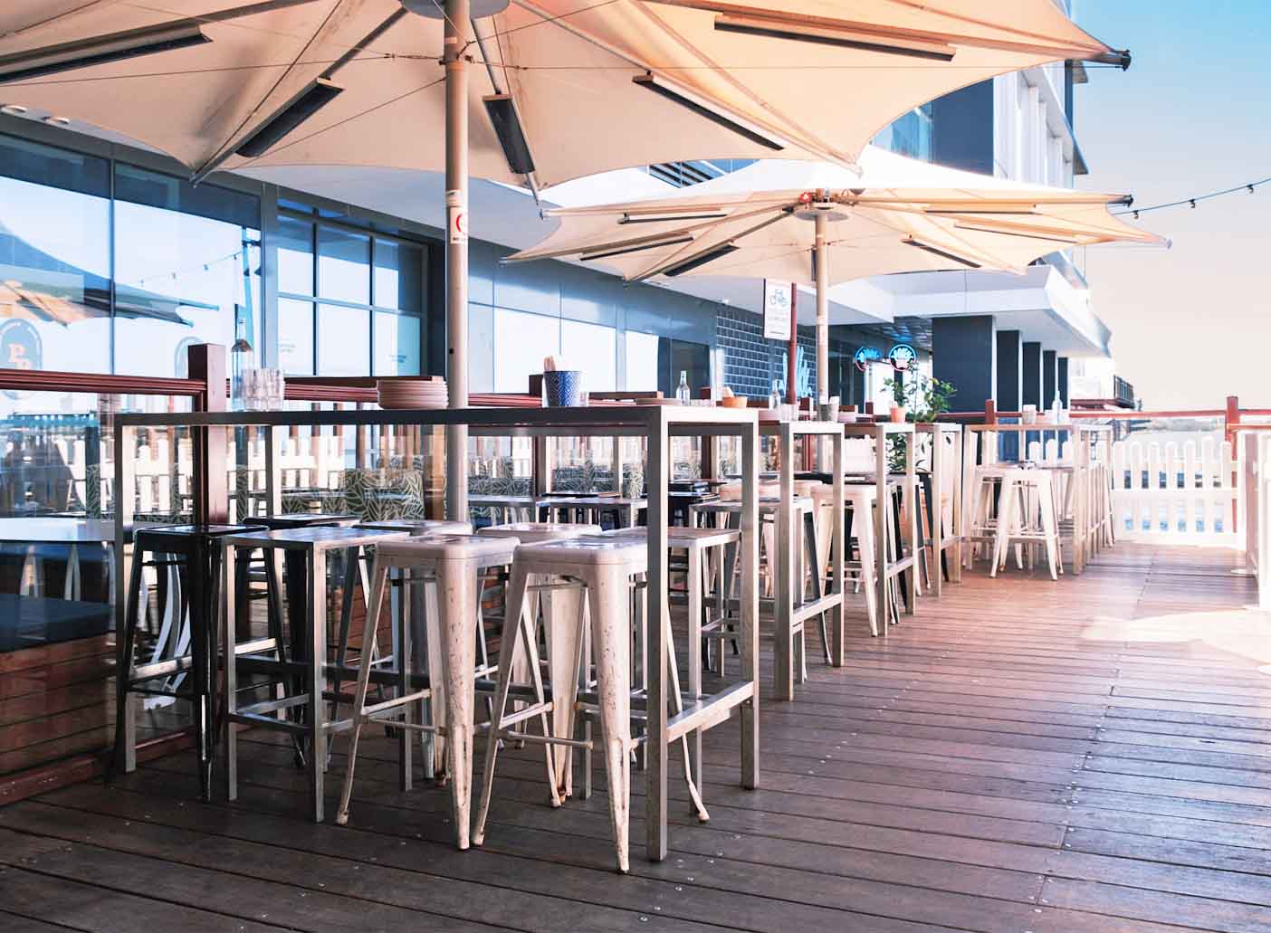 Lucky Shag Waterfront Bar Perth CBD City Rooftop Outdoor View Beachside function venues event venue room hire large birthday corporate anniversary celebration events top 012