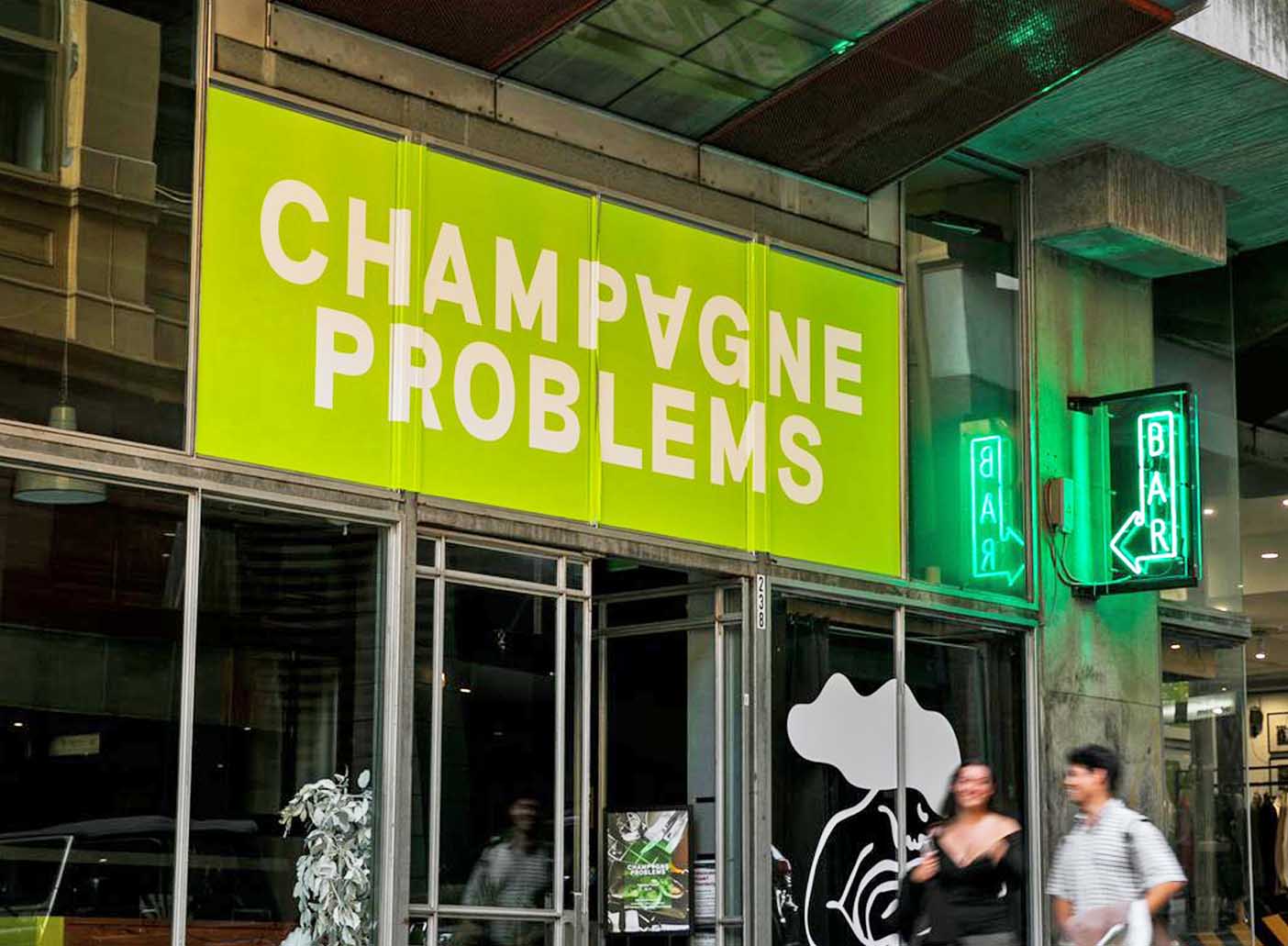 Champagne Problems <br> Sleek CBD Bars